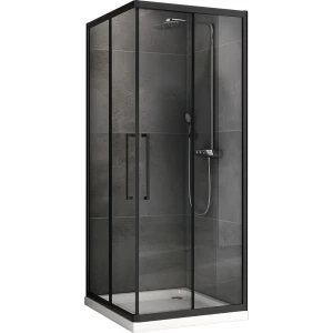 Душевой уголок Abber Schwarzer Diamant 80х80 AG02080BH